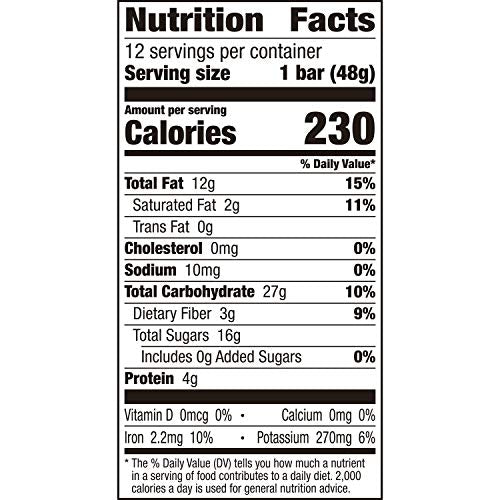 Larabar Cashew Cookie, Gluten Free Vegan Fruit & Nut Bars, 1.7 oz, 18 ct