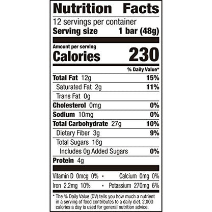 Larabar Cashew Cookie, Gluten Free Vegan Fruit & Nut Bars, 1.7 oz, 18 ct