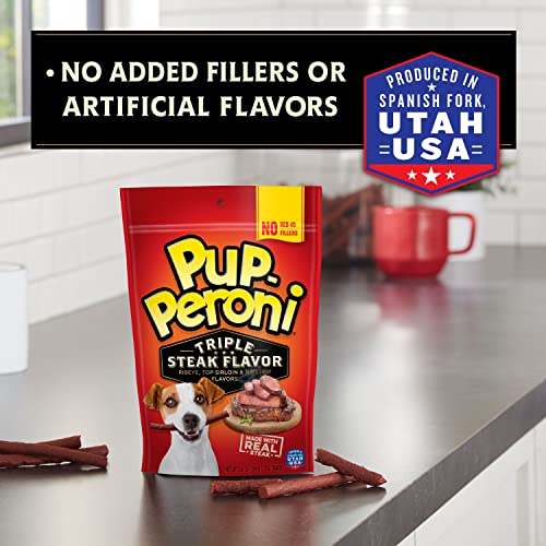 Pup-Peroni Dog Treats, Original Beef Flavor, 22.5 Ounce, Made with Real Beef