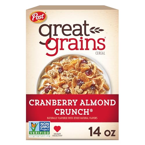 Post Great Grains Cranberry Almond Crunch Cereal, 3 pack