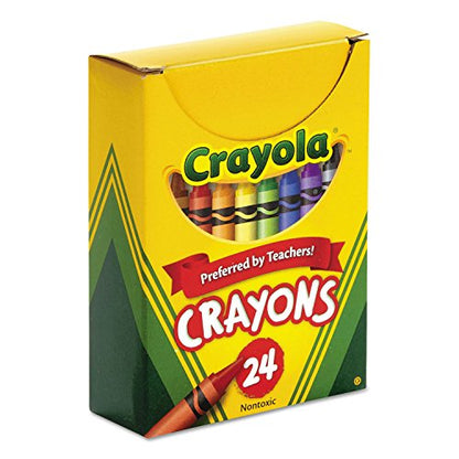 Crayola(R) Assorted Color Crayon Set, 24-Count Box