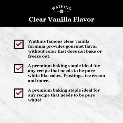 Watkins All Natural Original Gourmet Baking Vanilla, with Pure Vanilla Extract, 11 Fl Oz (Pack of 1) - Packaging May Vary