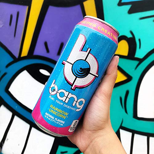 Bang Energy Bangster Berry, Sugar-Free Energy Drink, 16-Ounce (Pack of 12)