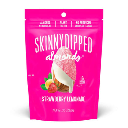 SkinnyDipped Snack Attack Minis Almond Variety Pack, Healthy Snack, Plant Protein, Gluten Free, 0.46 oz Mini Bags, Pack of 25