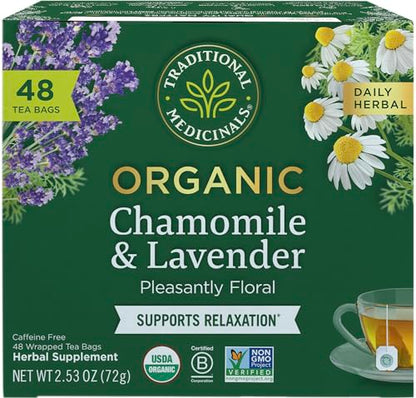 Traditional Medicinals Tea, Organic Roasted Dandelion Root, Supports Kidney Function & Healthy Digestion, 48 Tea Bags