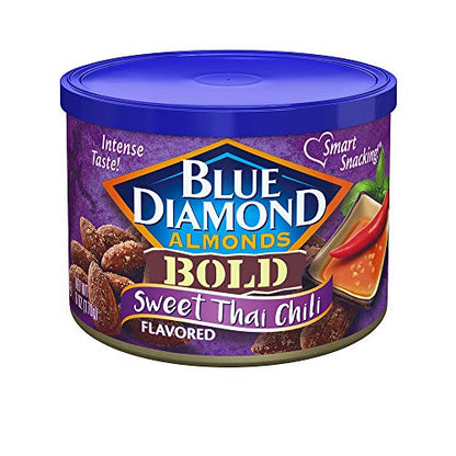 Blue Diamond Almonds Sriracha Flavored Snack Nuts, 6 Oz Resealable Can (Pack of 1)