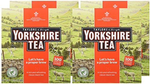 Yorkshire Tea Taylors of Harrogate, Red, 100 Count