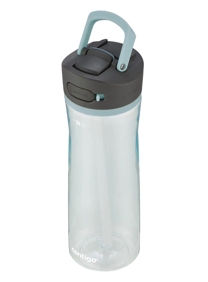 Contigo Ashland 2.0 Water Bottle with AUTOSPOUT Lid | Tritan Water Bottle, 24oz., 3 Pack, Juniper & Sake & Bubble Tea