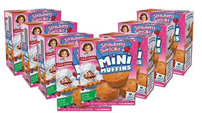 Little Debbie Chocolate Chip Mini Muffins, 5 Pouches, 8.44 OZ Box