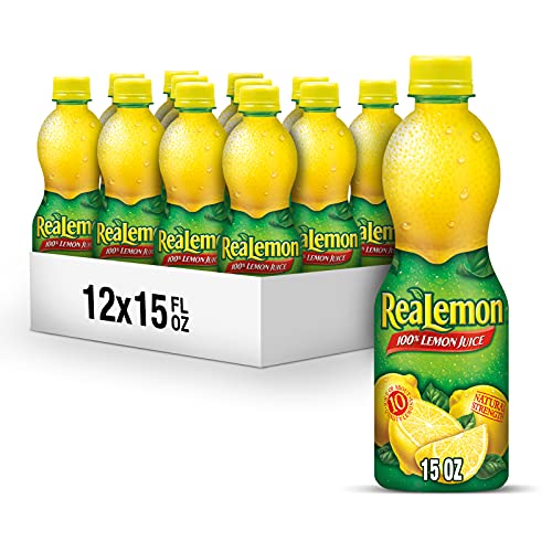 ReaLime 100% Lime Juice, 8 Fluid Ounce Bottle