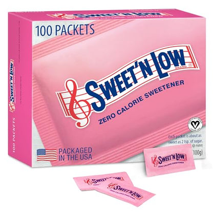 Sweetener Packets, Sweet'N Low, Box Of 400 Packets