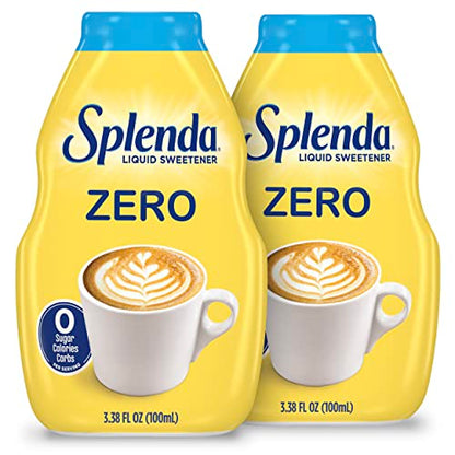 Splenda Liquid Zero Calorie Sweetener drops, 100ml (Pack of 2)