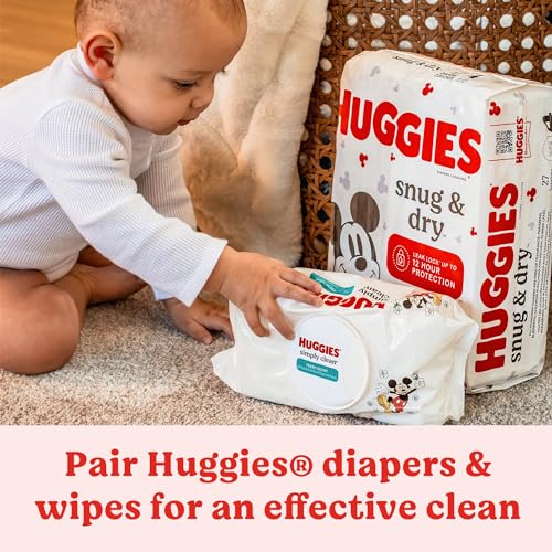 Huggies Size 2 Diapers, Snug & Dry Baby Diapers, Size 2 (12-18 lbs), 100 Count, Packaging May Vary