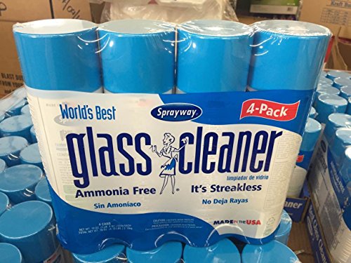 Glass Cleaner Ammonia Free, Streak Free, Blue