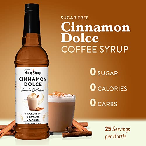 Jordan's Skinny Syrups Sugar Free Coffee Syrup, Vanilla Flavor Drink Mix, Zero Calorie Flavoring for Chai Latte, Protein Shake, Food and More, Gluten Free, Keto Friendly, 25.4 Fl Oz, 2 Pack