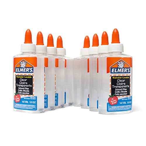 Elmer's E305 School Glue Washble Clear, 5 oz, Clear