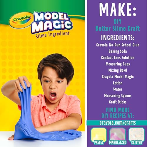 Crayola Model Magic - White (75ct), 1oz Modeling Clay Alternative, Air Dry Clay For Kids, Bulk Classroom Arts & Crafts Supplies