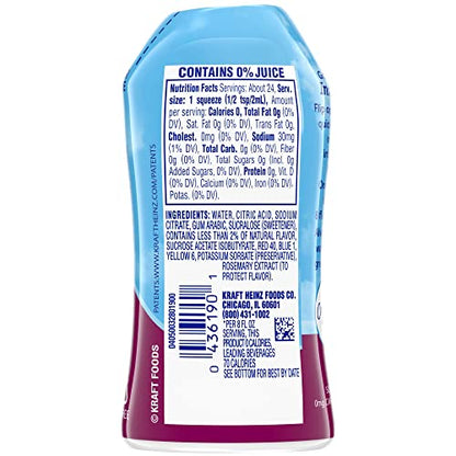 Crystal Light Sugar-Free Zero Calorie Liquid Water Enhancer - Strawberry Lemonade Water Flavor Drink Mix (1.62 fl oz Bottle)