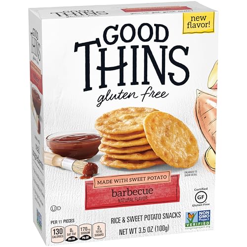 Good Thins Simply Salt Rice Snacks Gluten Free Crackers, 3.5 oz