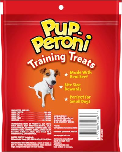 Pup-Peroni Dog Treats, Original Beef Flavor, 22.5 Ounce, Made with Real Beef