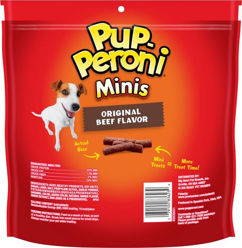 Pup-Peroni Dog Treats, Original Beef Flavor, 22.5 Ounce, Made with Real Beef