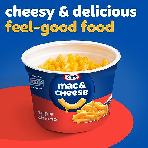 Kraft Gluten Free Original Mac & Cheese Macaroni and Cheese Dinner, 4 ct Pack, 1.9 oz Cups