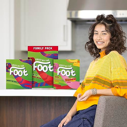 Fruit by the Foot Fruit Flavored Snacks, Starburst, Variety Pack