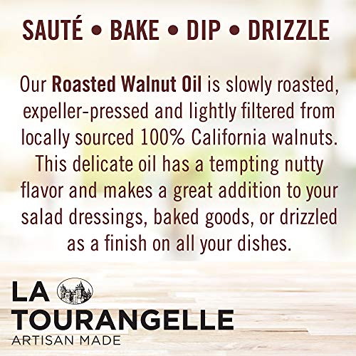 La Tourangelle, Toasted Sesame Oil, Great for Cooking, Add to Noodles, Stir-Fry, Vegetables, Vinaigrettes, and Marinades, 16.9 Fl Oz