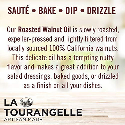 La Tourangelle, Toasted Sesame Oil, Great for Cooking, Add to Noodles, Stir-Fry, Vegetables, Vinaigrettes, and Marinades, 16.9 Fl Oz