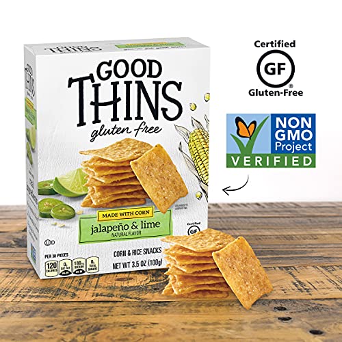 Good Thins Simply Salt Rice Snacks Gluten Free Crackers, 3.5 oz