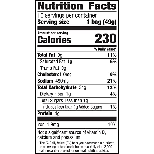 Gardetto's Snack Mix, Original Recipe, Multipack Snack Bags, 1.75 oz, 10 ct (Pack of 2)