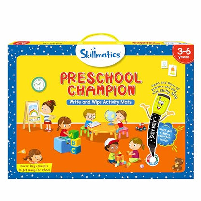 Skillmatics Preschool Learning Activity - Search and Find Educational Game, Perfect for Kids, Toddlers Who Love Toys, Art and Craft Activities, Gifts for Girls and Boys Ages 3, 4, 5, 6