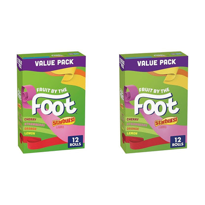 Fruit by the Foot Fruit Flavored Snacks, Starburst, Variety Pack