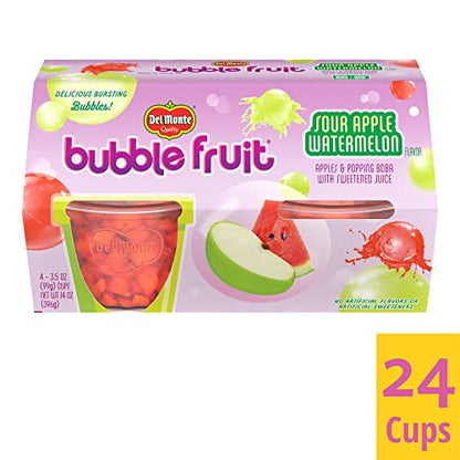 Del Monte Bubble Fruit Snacks, Variety Pack, 3.5 Oz