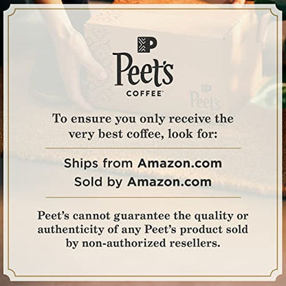 Peet's Coffee Major Dickason's Blend, Dark Roast Ground Coffee, 20 oz