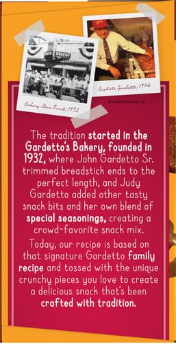 Gardetto's Snack Mix, Original Recipe, Multipack Snack Bags, 1.75 oz, 10 ct (Pack of 2)