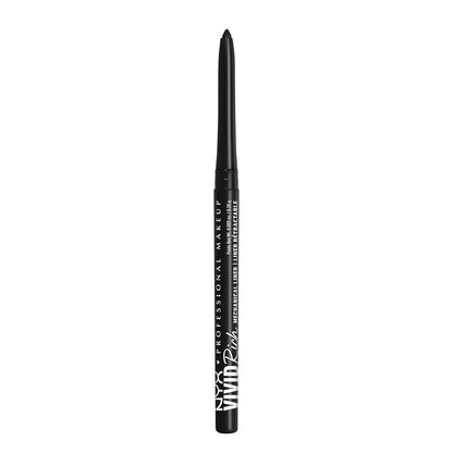 NYX PROFESSIONAL MAKEUP Vivid Rich Mechanical Eye Pencil, Retractable Eyeliner, Always Onyx – Black (Packaging May Vary)