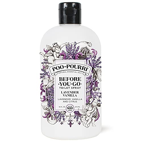 Poo-Pourri Before-You-Go Toilet Spray, Beach Bum, 1 Fl Oz Pocket Travel Size - Coconut, Orchid and Toasted Praline