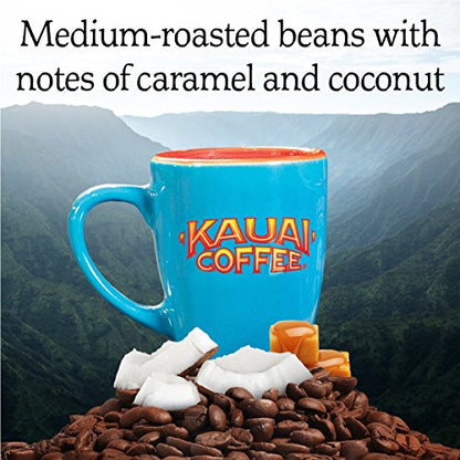 Kauai Coffee Na Pali Coast Dark Roast - Compatible with Keurig Pods K-Cup Brewers (1 Pack of 12 Single-Serve Cups)