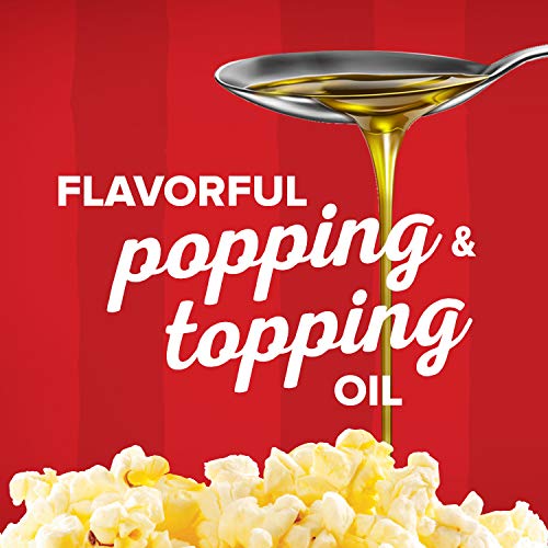 Orville Redenbacher's Popping & Topping Buttery Flavored Oil, 16 Fluid Ounce