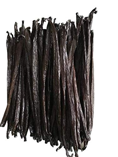 50 Organic Grade A Madagascar Vanilla Beans. Certified USDA Organic for Extract and all things Vanilla by FITNCLEAN VANILLA. ~5" Bulk Fresh Bourbon NON-GMO Pods.