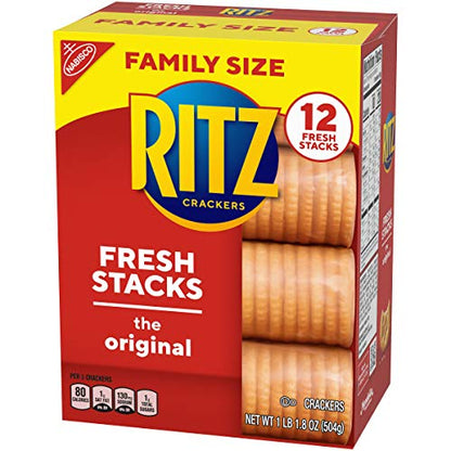 RITZ Original Crackers, 20 Snack Packs (6 Crackers Per Pack)