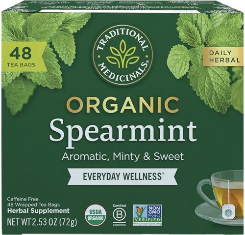 Traditional Medicinals Tea, Organic Roasted Dandelion Root, Supports Kidney Function & Healthy Digestion, 48 Tea Bags