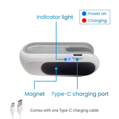 Mini Bag Sealer, USB-C rechargeable Bag Sealer, 2 in 1 Bag Sealer Heat Seal with Cutter and Magnet, Mini Bag Resealer Machine for Plastic Bags Snack Bags. Authorized Seller: Luke X