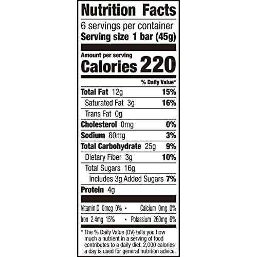 Larabar Chocolate Chip Cookie Dough, Gluten Free Fruit & Nut Bar, 18 Ct