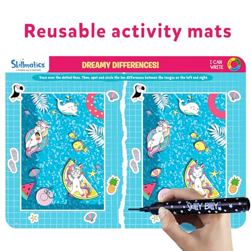 Skillmatics Preschool Learning Activity - Search and Find Educational Game, Perfect for Kids, Toddlers Who Love Toys, Art and Craft Activities, Gifts for Girls and Boys Ages 3, 4, 5, 6