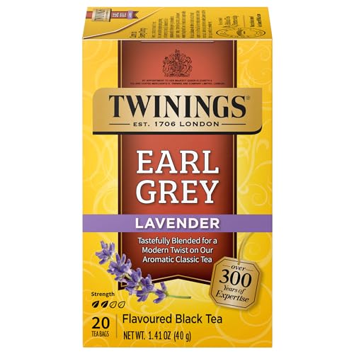 Twinings English Breakfast Black Tea, 100 Individually Wrapped Tea Bags, Smooth, Flavourful, Robust, Caffeinated, Enjoy Hot or Iced