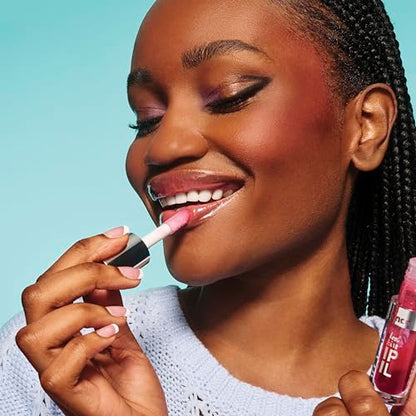 essence | Hydra Kiss Lip Oil | Vegan & Cruelty Free (01 | Kiss From A Rose)