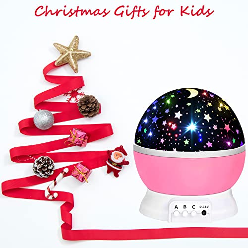 Toys for 1-10 Year Old Girls,Star Projector for Kids 2-9 Year Old Girl Gifts Toys for 3-8 Year Old Girls Christmas Gifts for 4-7 Year Old Boys Sensory Toy Birthday Gifts Stocking Stuffers for Kids