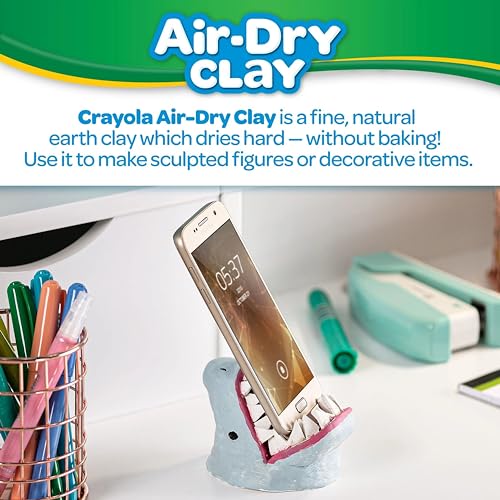 Crayola Air Dry Clay for Kids - White, Modeling Clay for Kids, Arts & Crafts, School Supplies, Teacher Classroom Must Have, 25lb